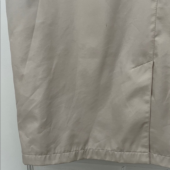 Vintage Eddie Bauer Women's Cream Trench Coat Jacket - Size Large - Picture 11 of 16